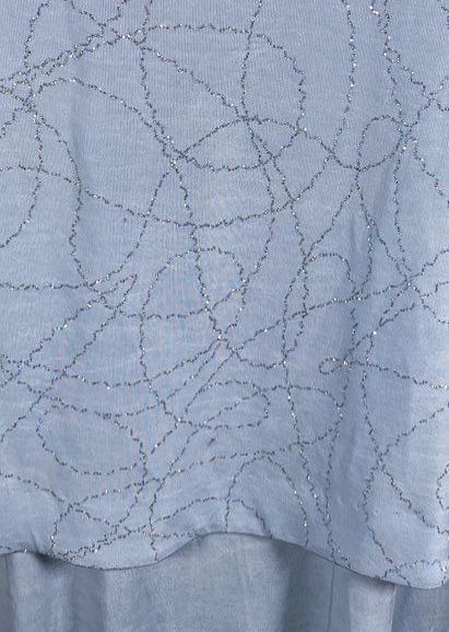 Huey Waltzer for Saks Fifth Avenue Vintage Sleeveless Dress Blue 2X