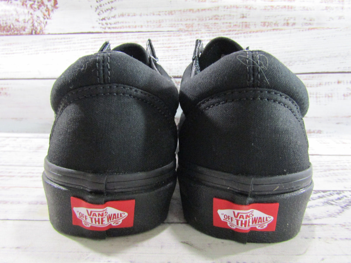 VANS Old Skool Women's Black Low Top Sneakers Size 8