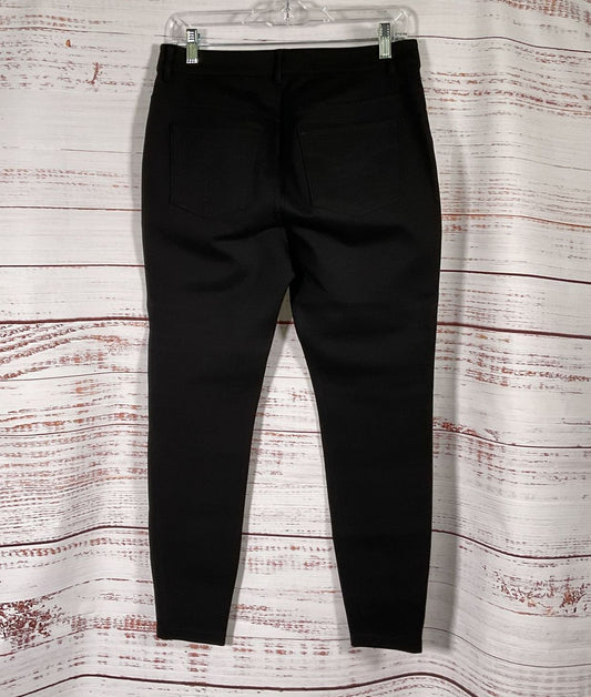 Ted Baker Zippered Ankles Stretch Ankle Pants Black 3