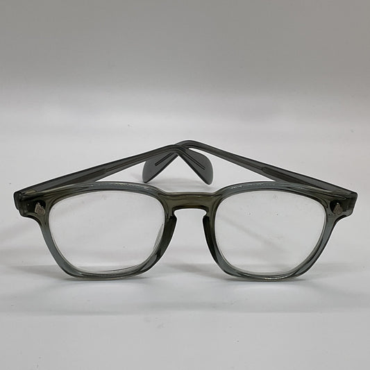 AMERICAN OPTICAL 4 1/2 Clear Gray Eyeglasses-FRAMES ONLY