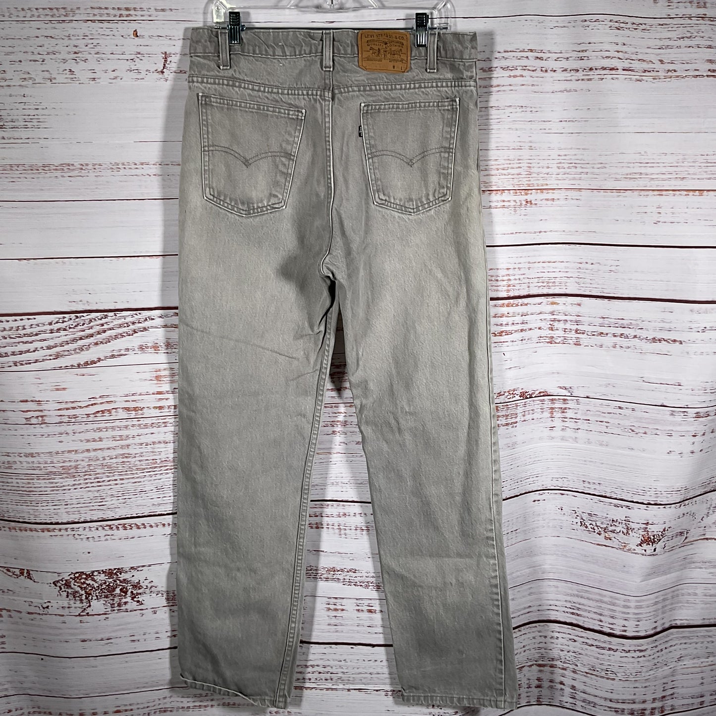LEVI'S 509 Men's Washed Gray Straight Jeans- SZ 36 X 32