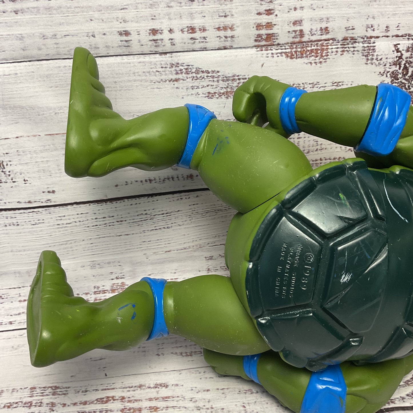 Playmates Toys Tmnt Leonardo Action Figure 14" Vintage 1989