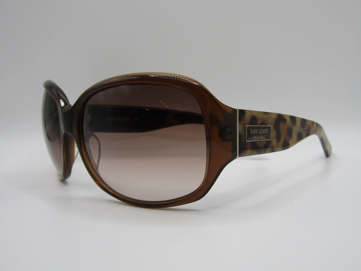 Kate Spade Bernie Women's Brown Leopard Print Sunglasses