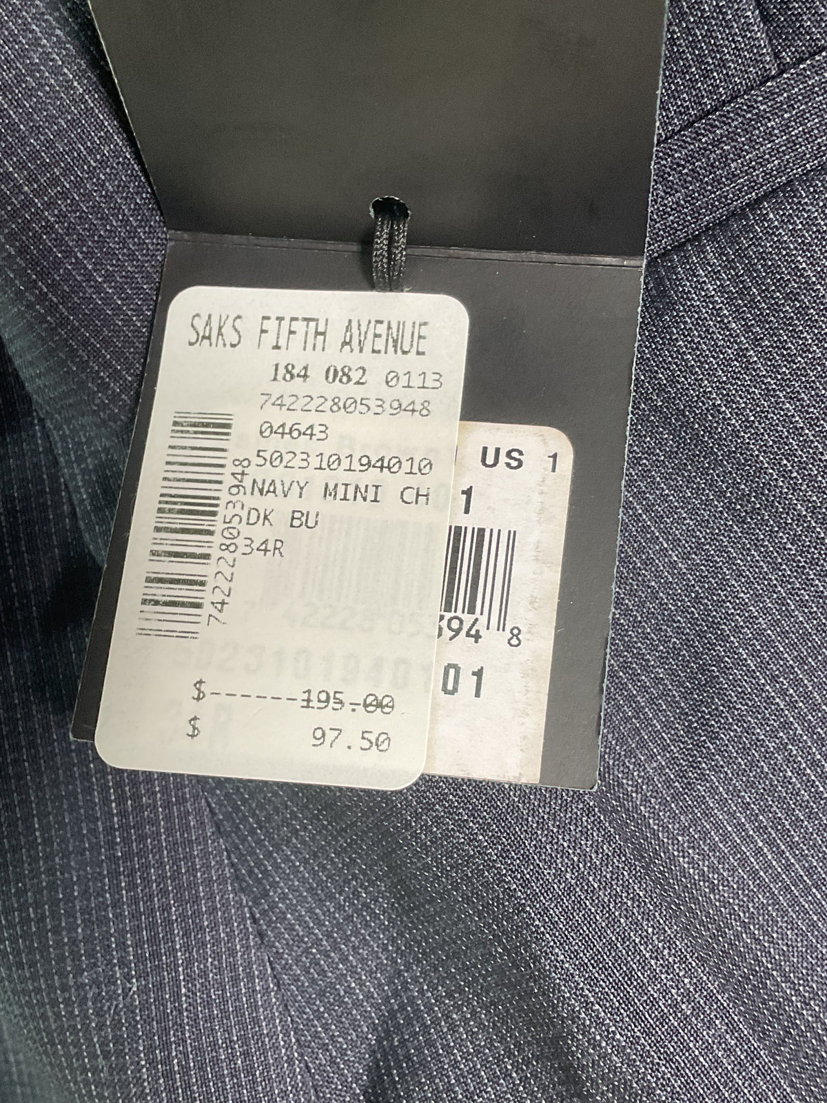 Hugo Boss Navy Dress Pants NWT - Size 34R