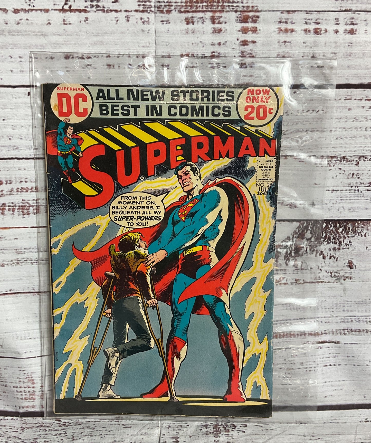 DC Comics Vintage Superman Collection of 4 Comic Books