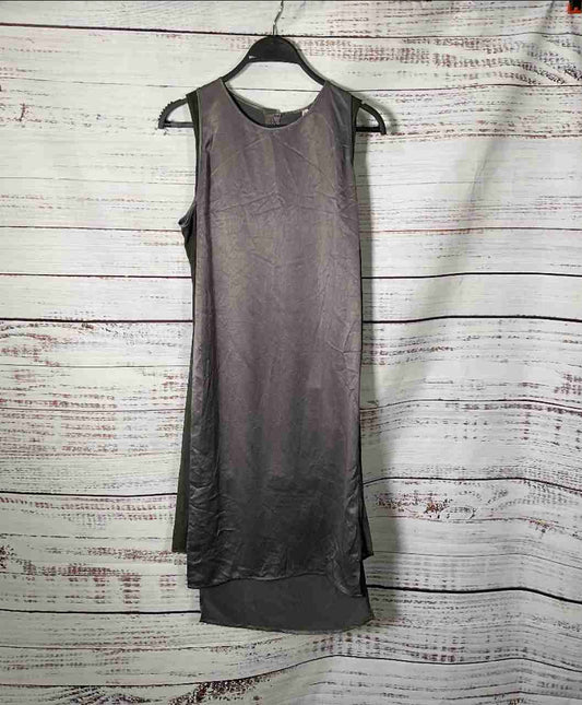 NWT Women's J.Brand Granite Gray Casual Dress Size M Retail $395