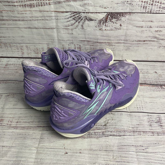 Anta Shock Wave 5 "Mutations" Purple Klay Thompson Basketball Sneaker Men's 9.5