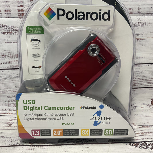 Polaroid DVF-130RC Camera USB Digital Camcorder New Sealed