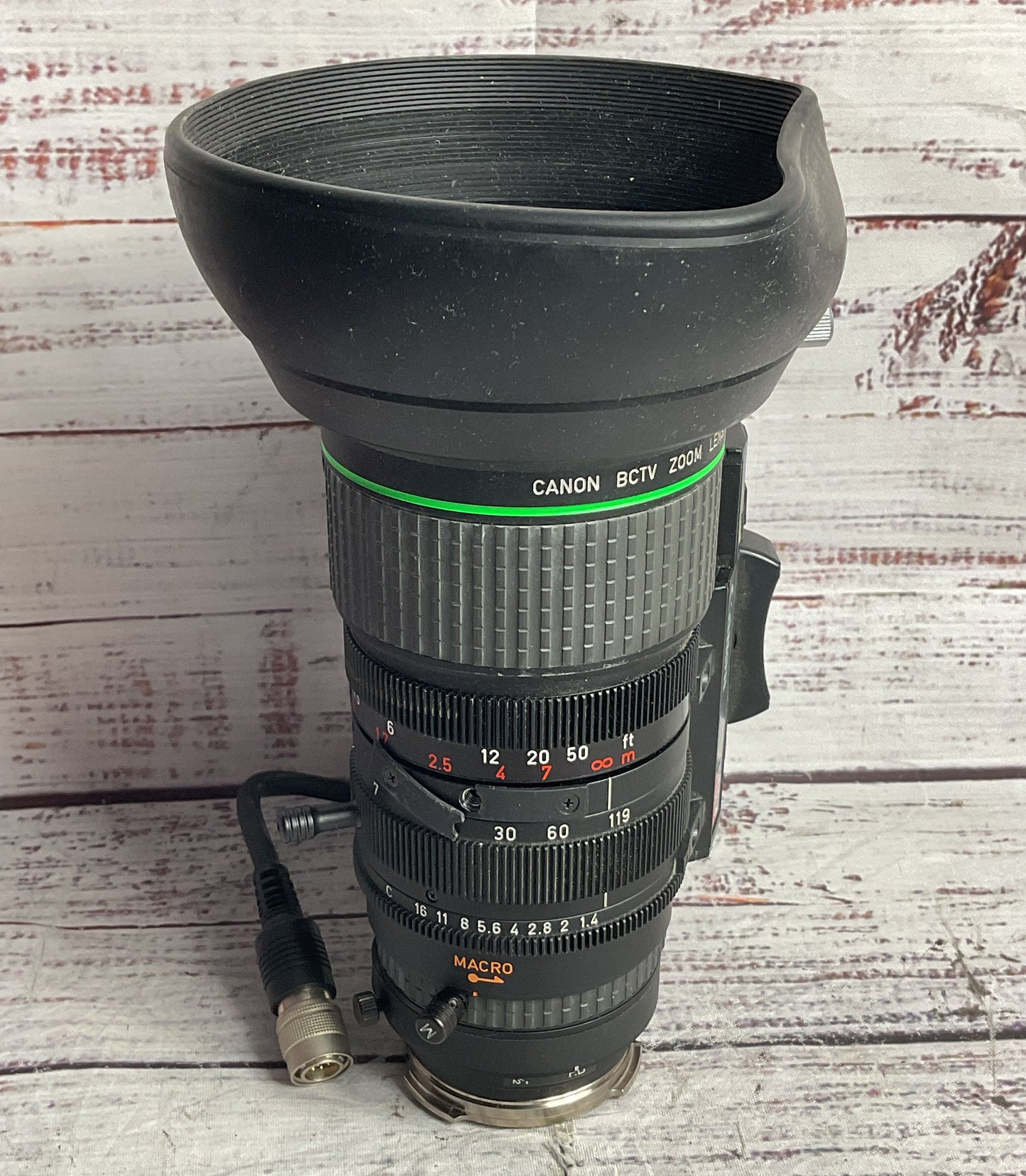 Canon YH17x7 KRS IX12 CCD 17x BCTV Zoom Lens