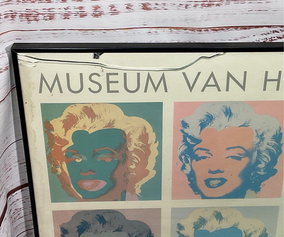 Museum Van Hedendaagse Kunst Gent Vintage Andy Warhol Marilyn Monroe Poster