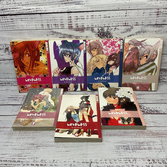 Loveless By Yun Kouga Vol 1-7 Manga English Tokyopop