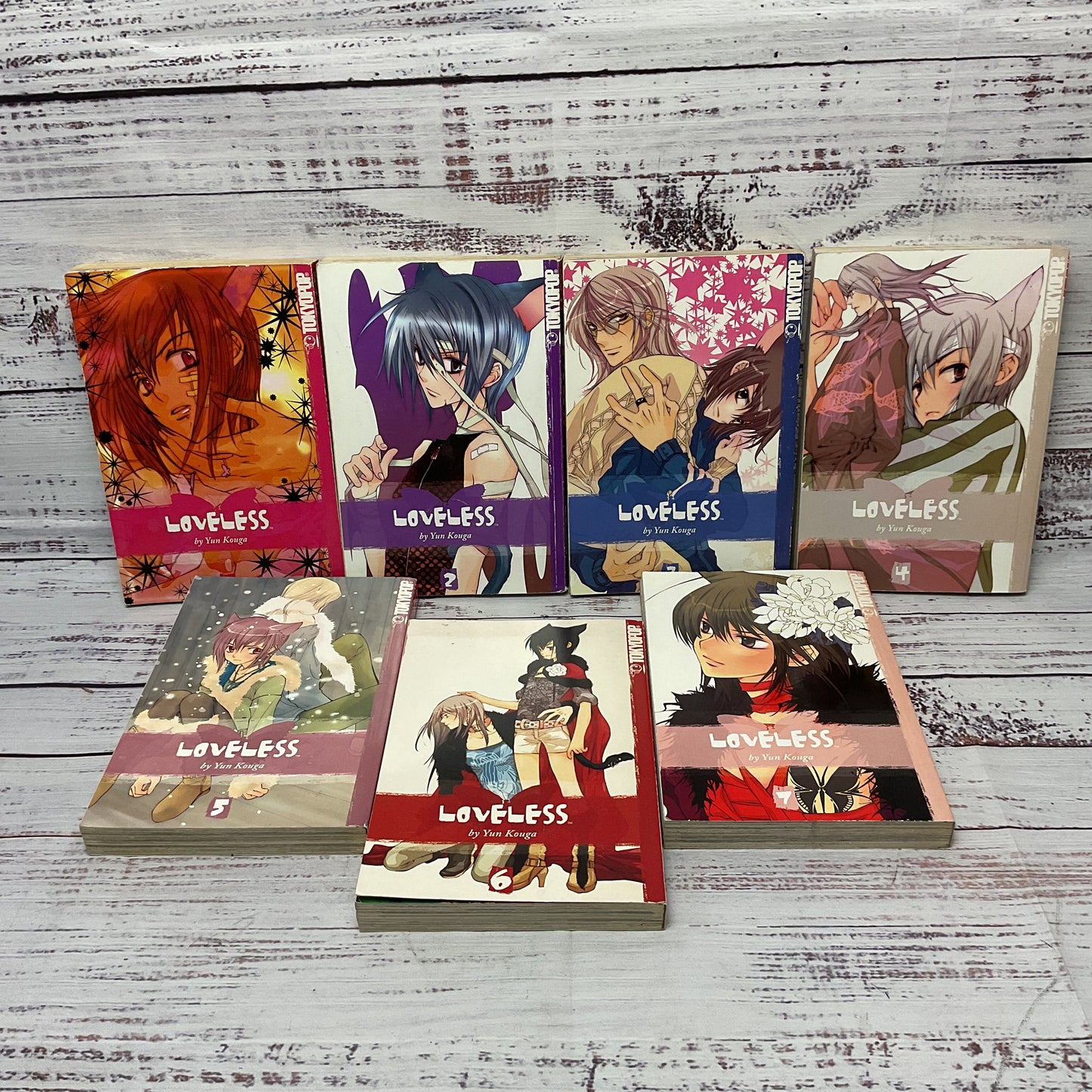 Loveless By Yun Kouga Vol 1-7 Manga English Tokyopop