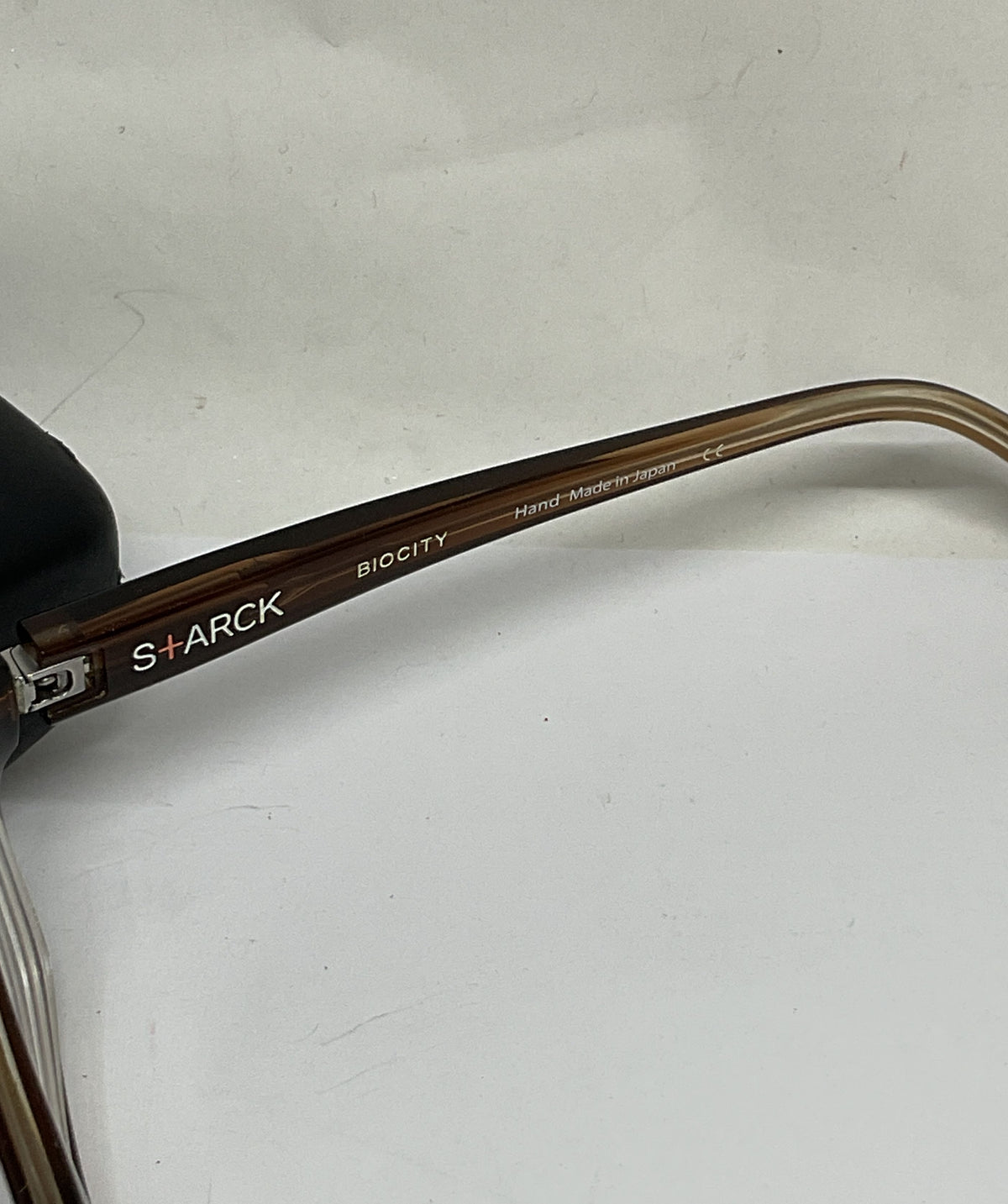 Starck Biocity SH 1261 2706 Brown Eyeglasses - Size 140 Handmade Japan