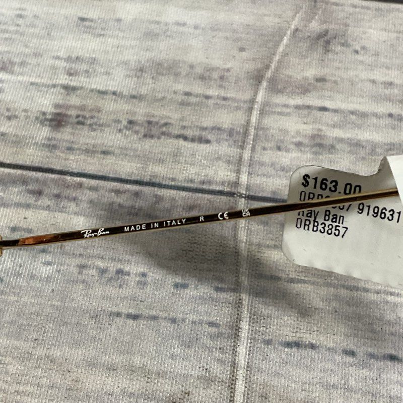 Ray Ban RB3857 Frank Gold with G-15 Green Sunglasses Sunglasses - Size 51-20-145