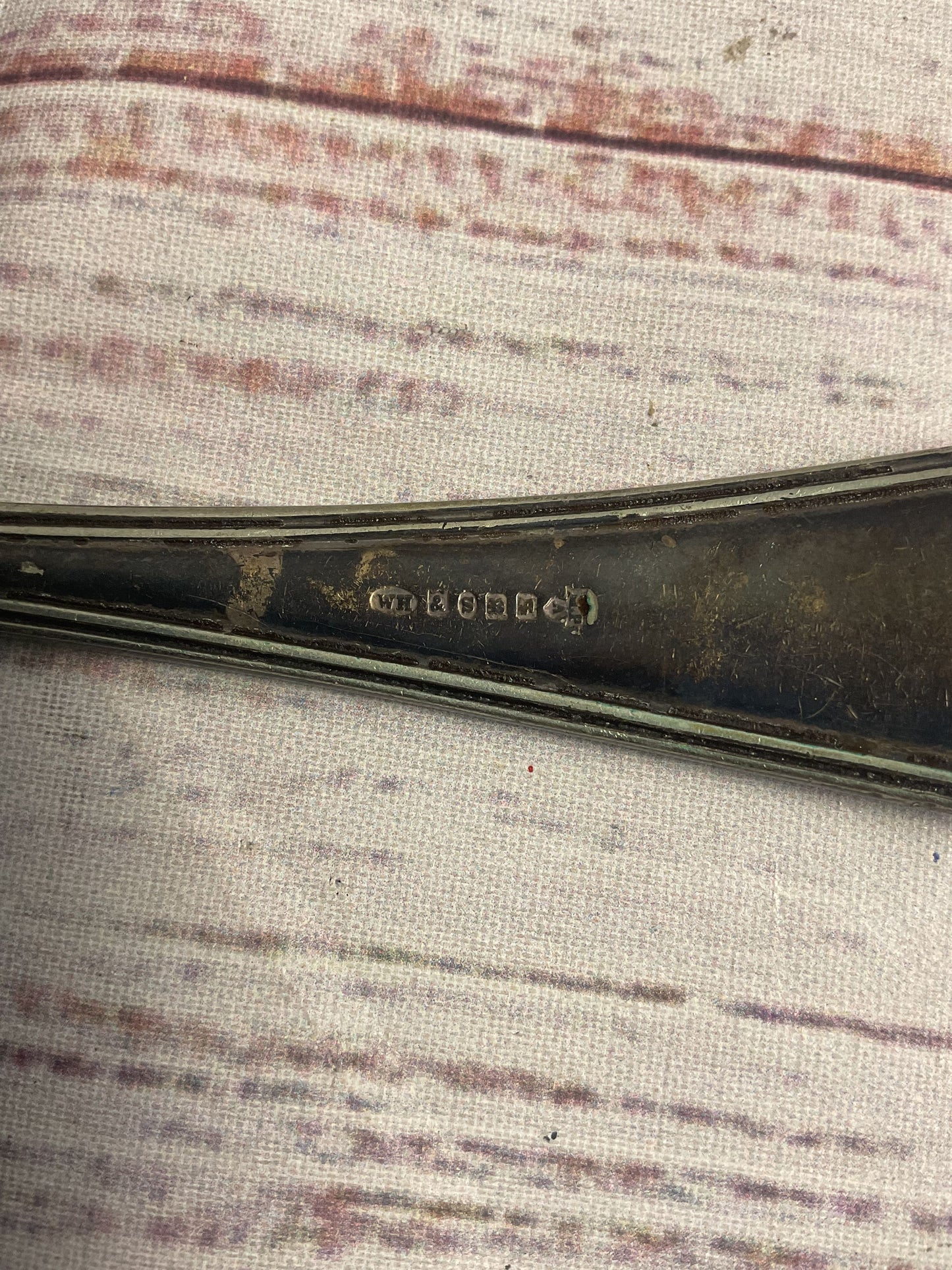 William Hutton Small Silver Plated Serving Ladle Spoon