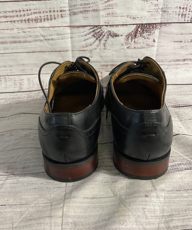 Florsheim Men's Oxford Cap Toe Black Leather Dress Shoes Size 12M