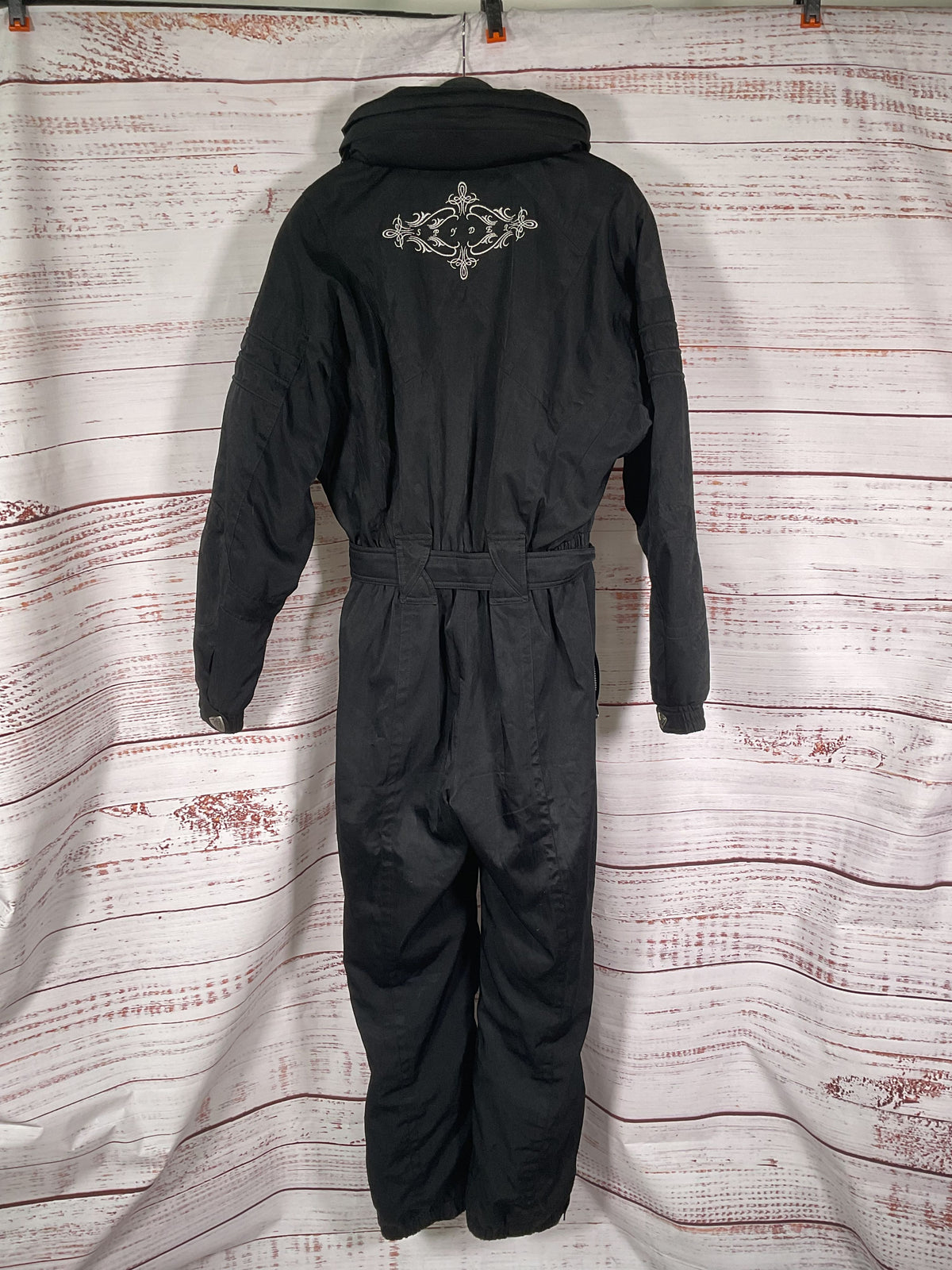Spyder Black Women's Belted Ski Jumpsuit - Size 12