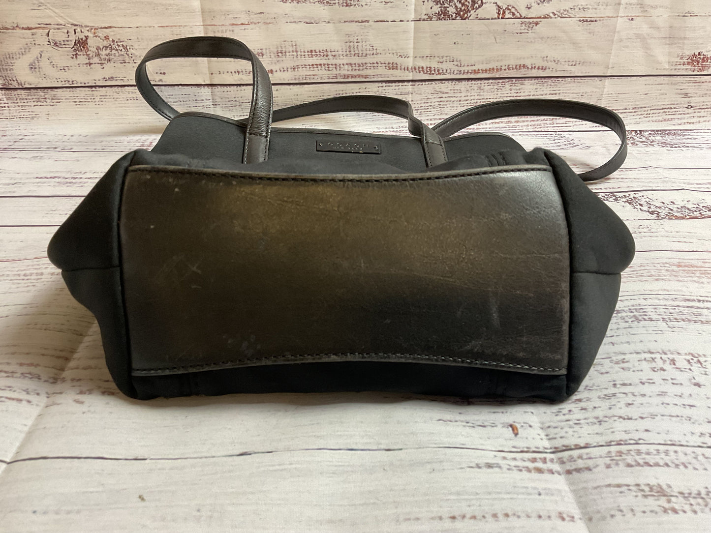 Coach Black Neoprene Tote
