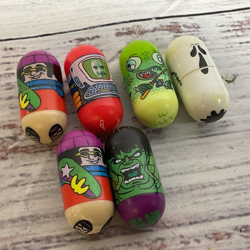 Lot of 6 Moose Toys Inc. MIGHTY BEANZ Beans