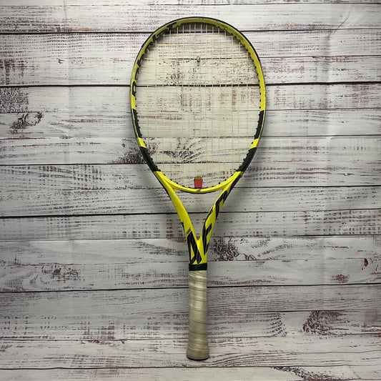 Babolat Pure Aero Jr 26 Tennis Racket Yellow Black 250g 26"x11"