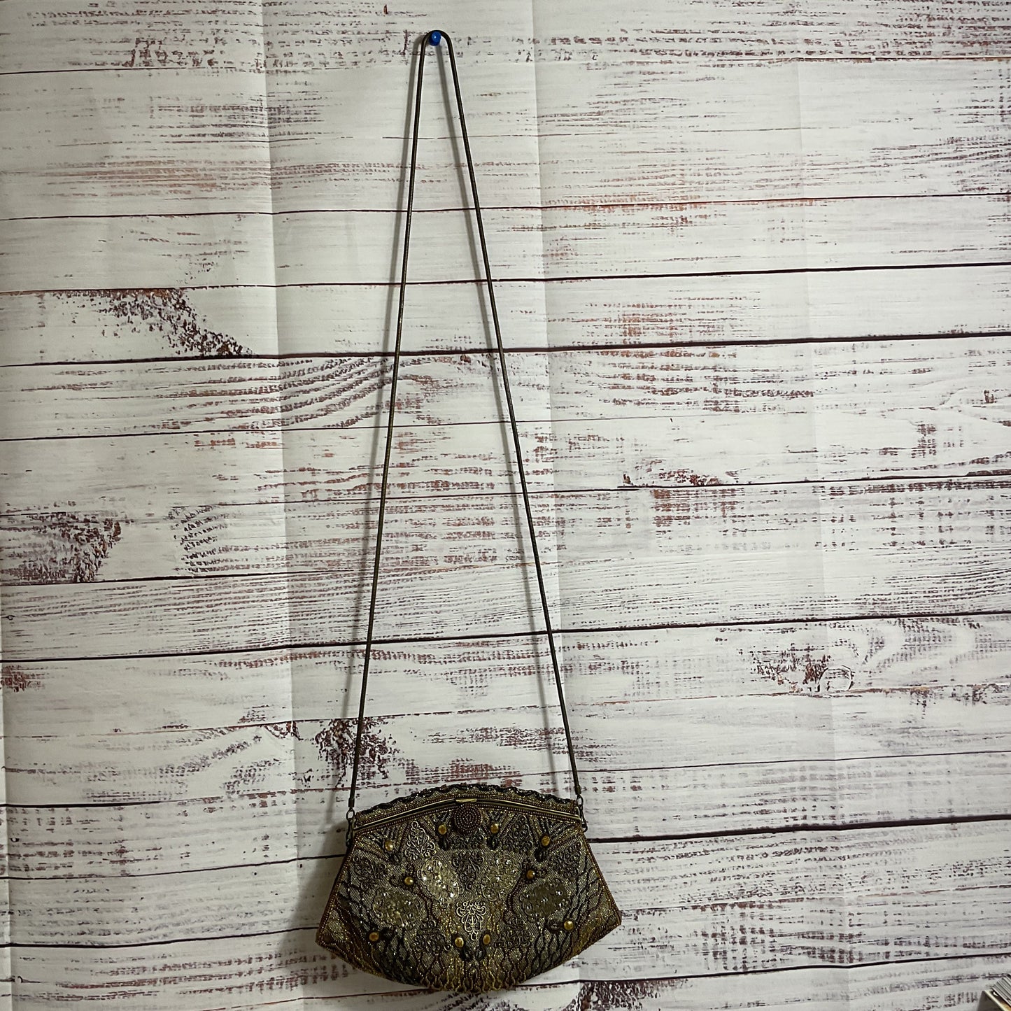 VTG. HASHIMOTO Women's Beaded Studded Crossbody