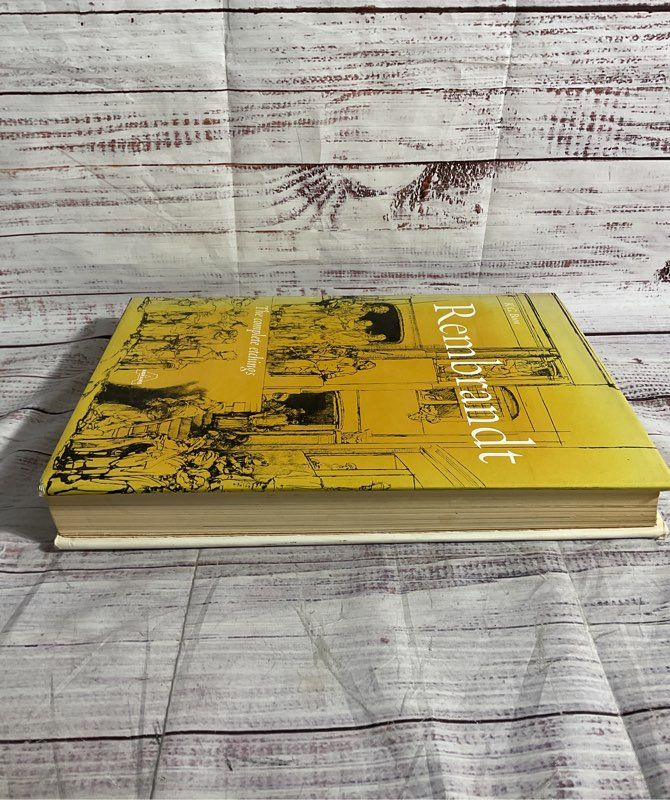 Rembrandt The Complete Etchings K. G. Boon 1963 307 Gravure Plates Abrams