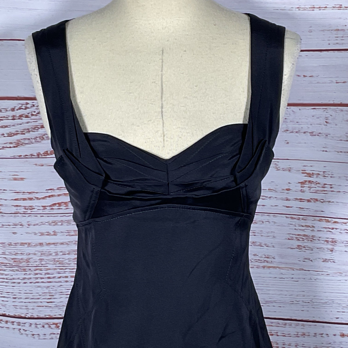 ZAC POSEN Women's Black Sleeveless Cocktail Dress- SZ 4