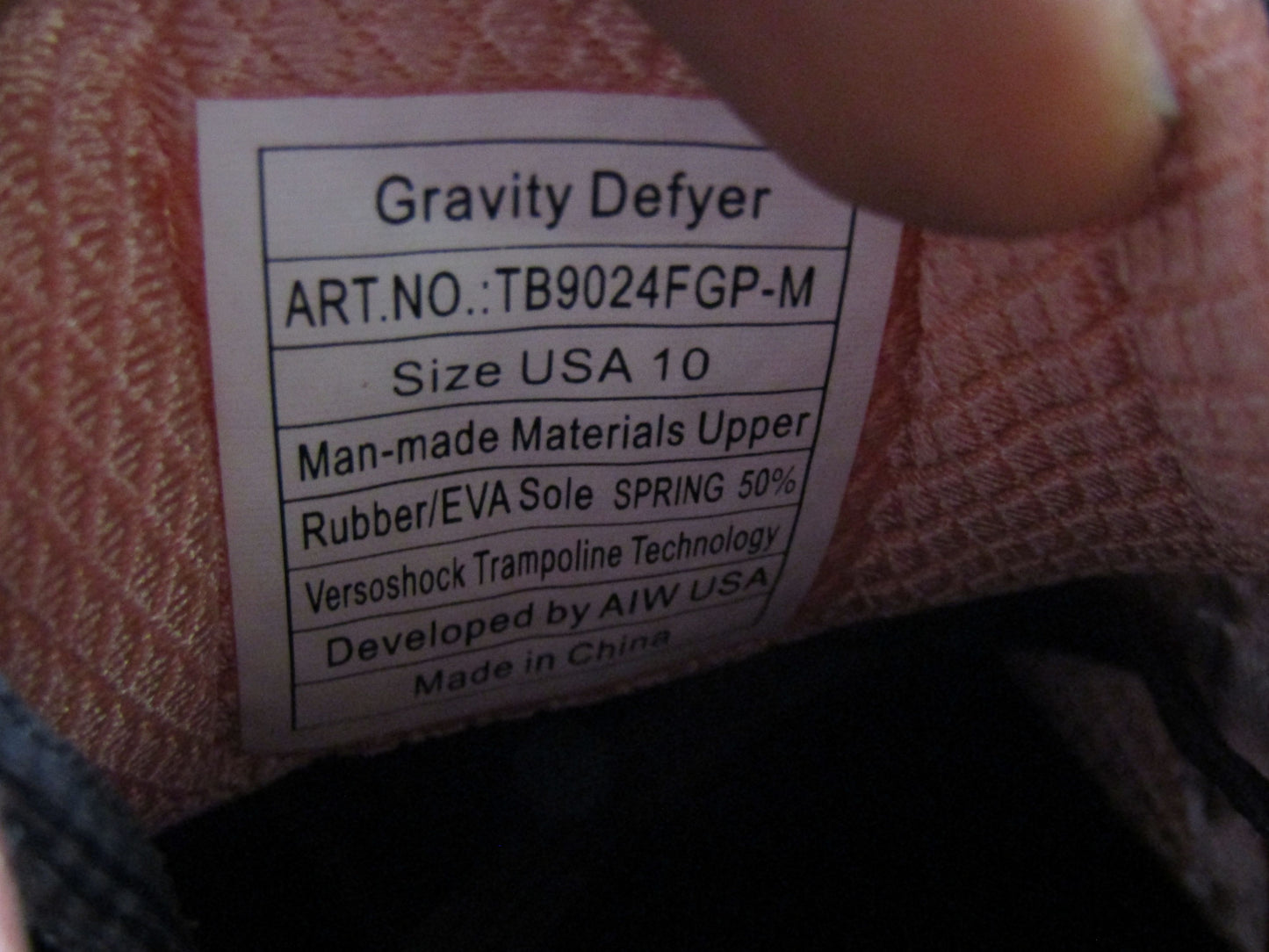 Gravity Defyer Mighty Walk Women's Multicolor Walking Shoes Size 10