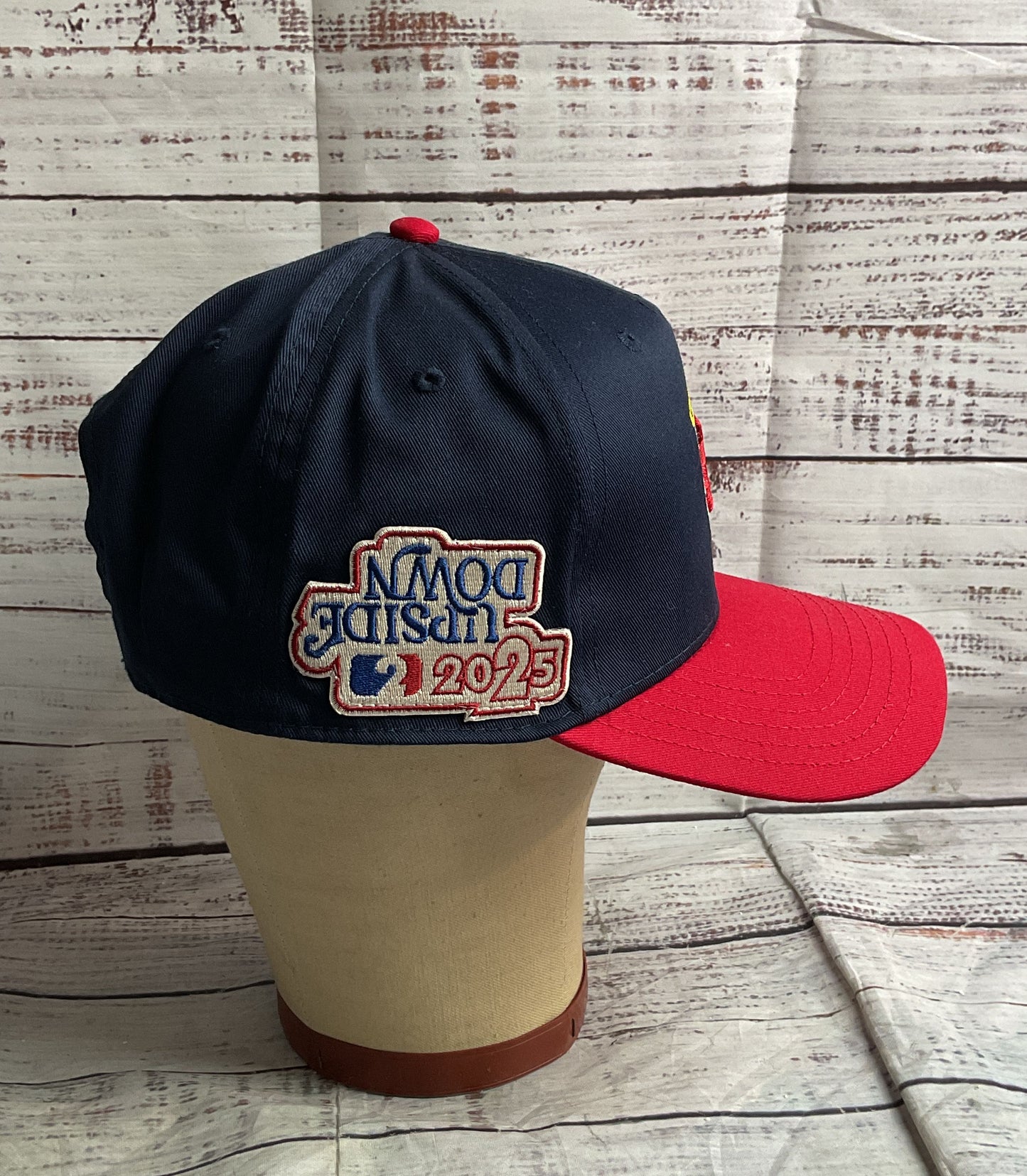 Stevenson Ranch x LA Prayer Hat Blue Red OS
