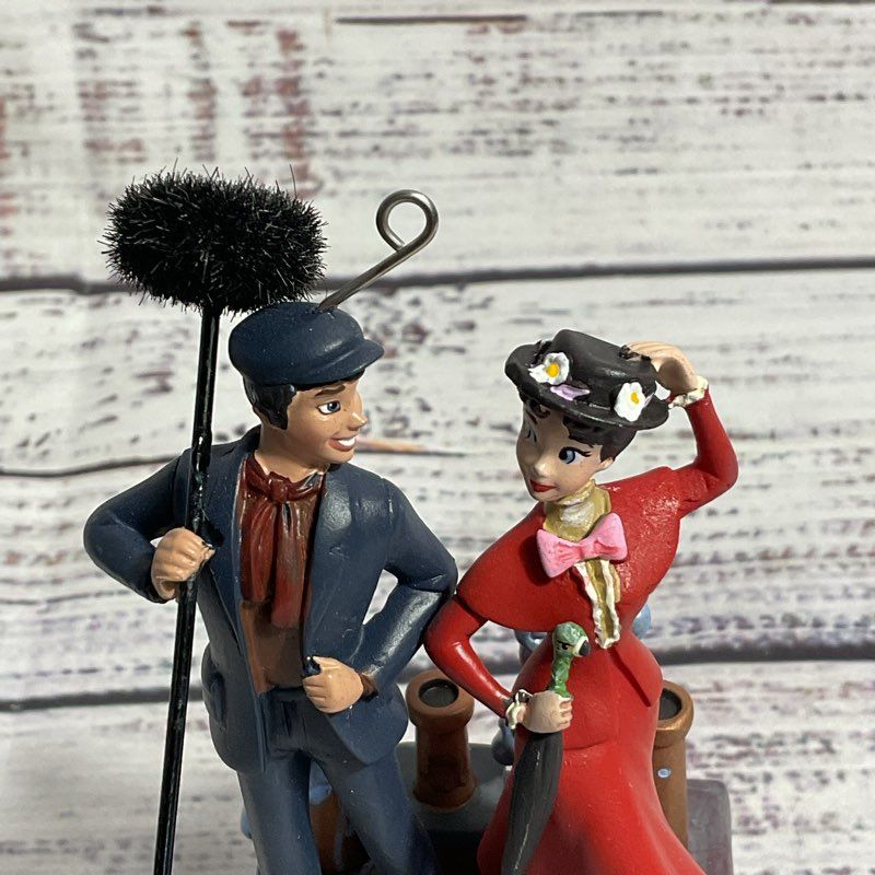 Disney Marry Poppins Bert Chimney Sweep Step In Time Musical 5" Ornament WORKS