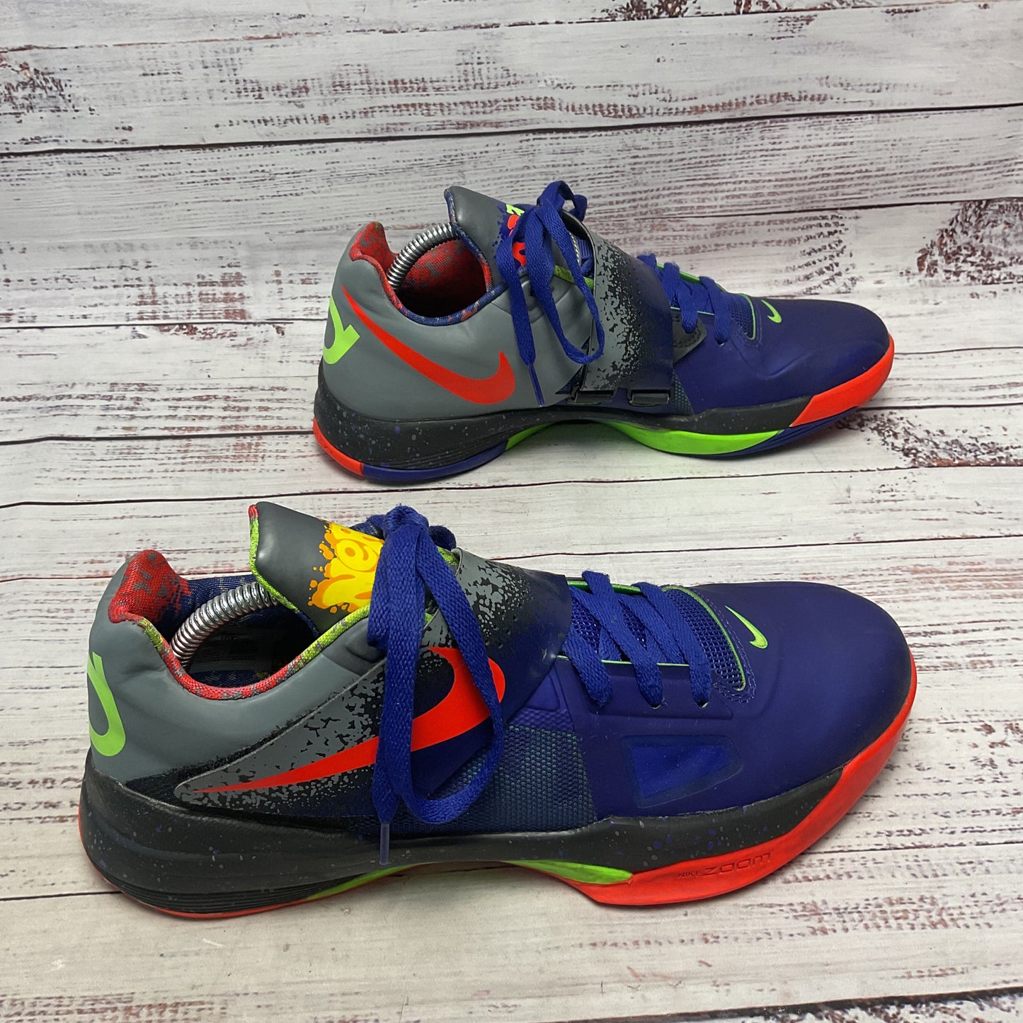 Nike Zoom KD 4 2024 Nerf Blue Sneaker Shoe Men Size 9.5