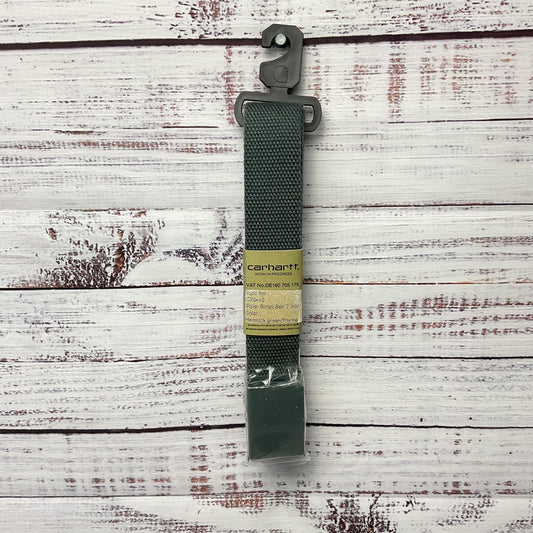 Carhartt Work In Progress Script Tonal Silver Pine Green Belt - Size 47" New