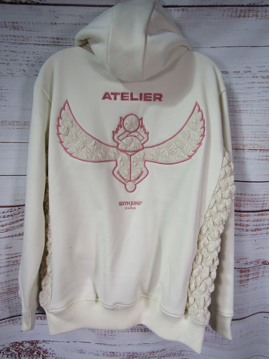 Sixth June Eminence Royal Beetle Men's Beige Textured Pants Size M