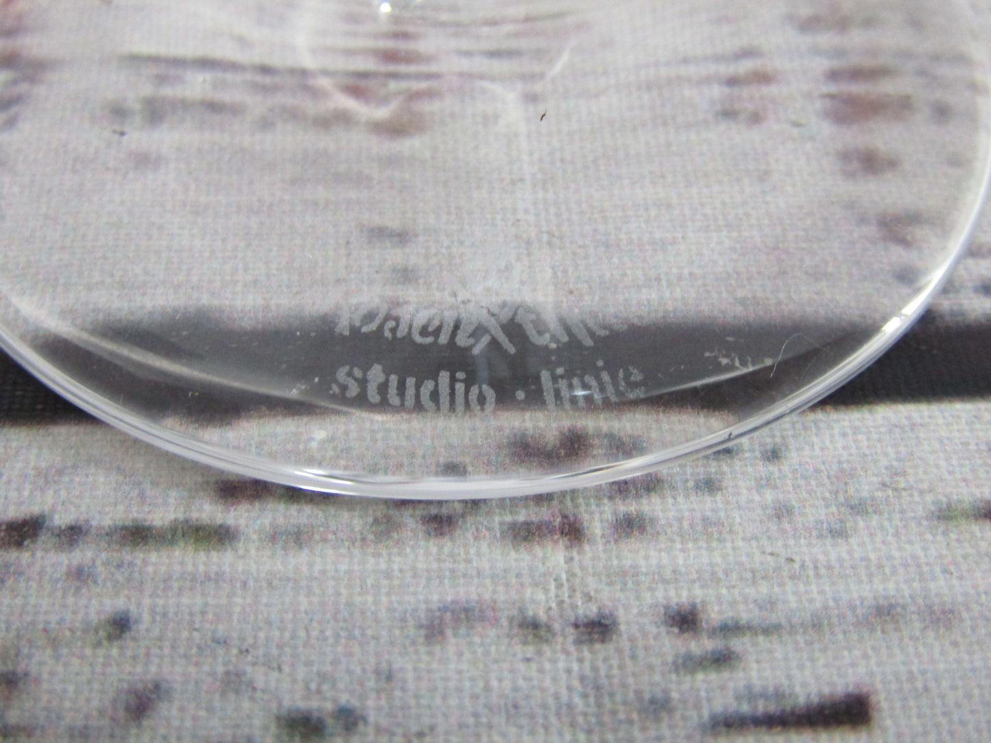 Rosenthal Lotus Plain Crystal White Wine Glasses Set of 5