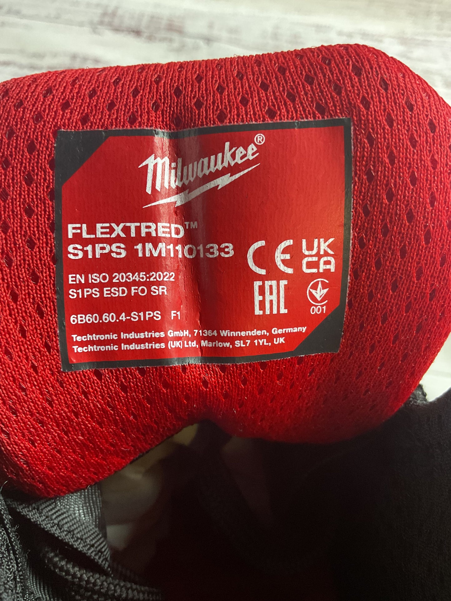 Milwaukee Flextred S1PS 1M110133 Black Boot Men EU 37