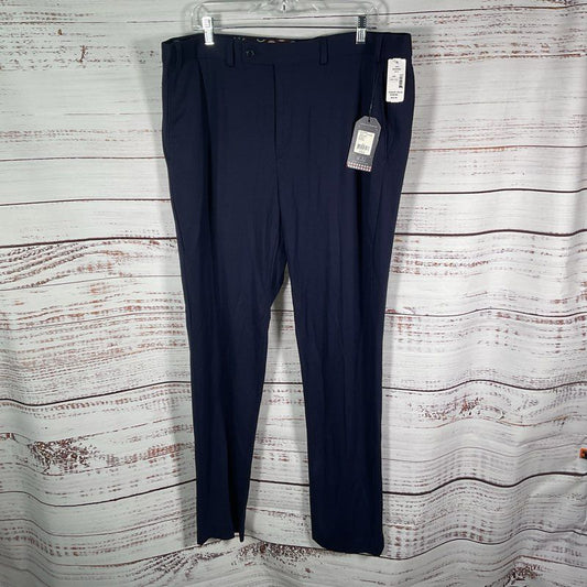 NWT Ben Sherman Berkley Suit Pants Navy Stretch Slacks Pants - Size 40x32