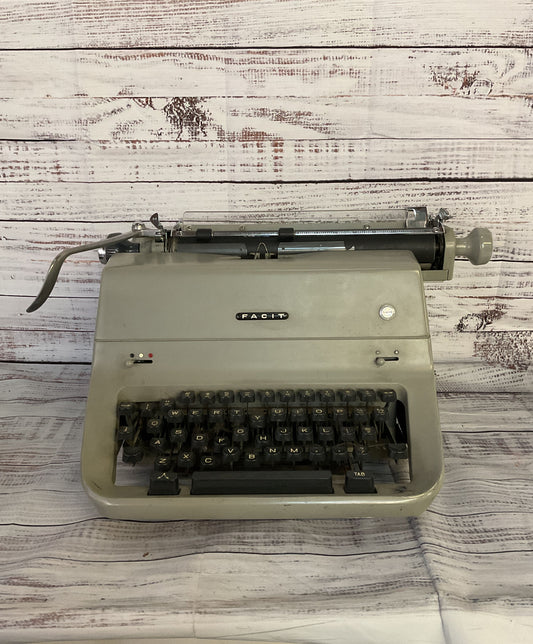 Facit Vintage T2 1962 Typewriter Gray