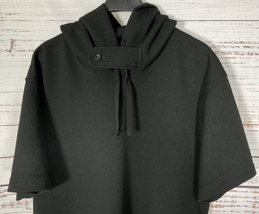 Engineered Garments Men's Black Short Sleeve Hoodie Size M Made in The U.S.A.