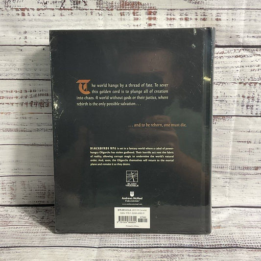 NEW SEALED Blackbirds Tabletop RPG Powered By Zweihander