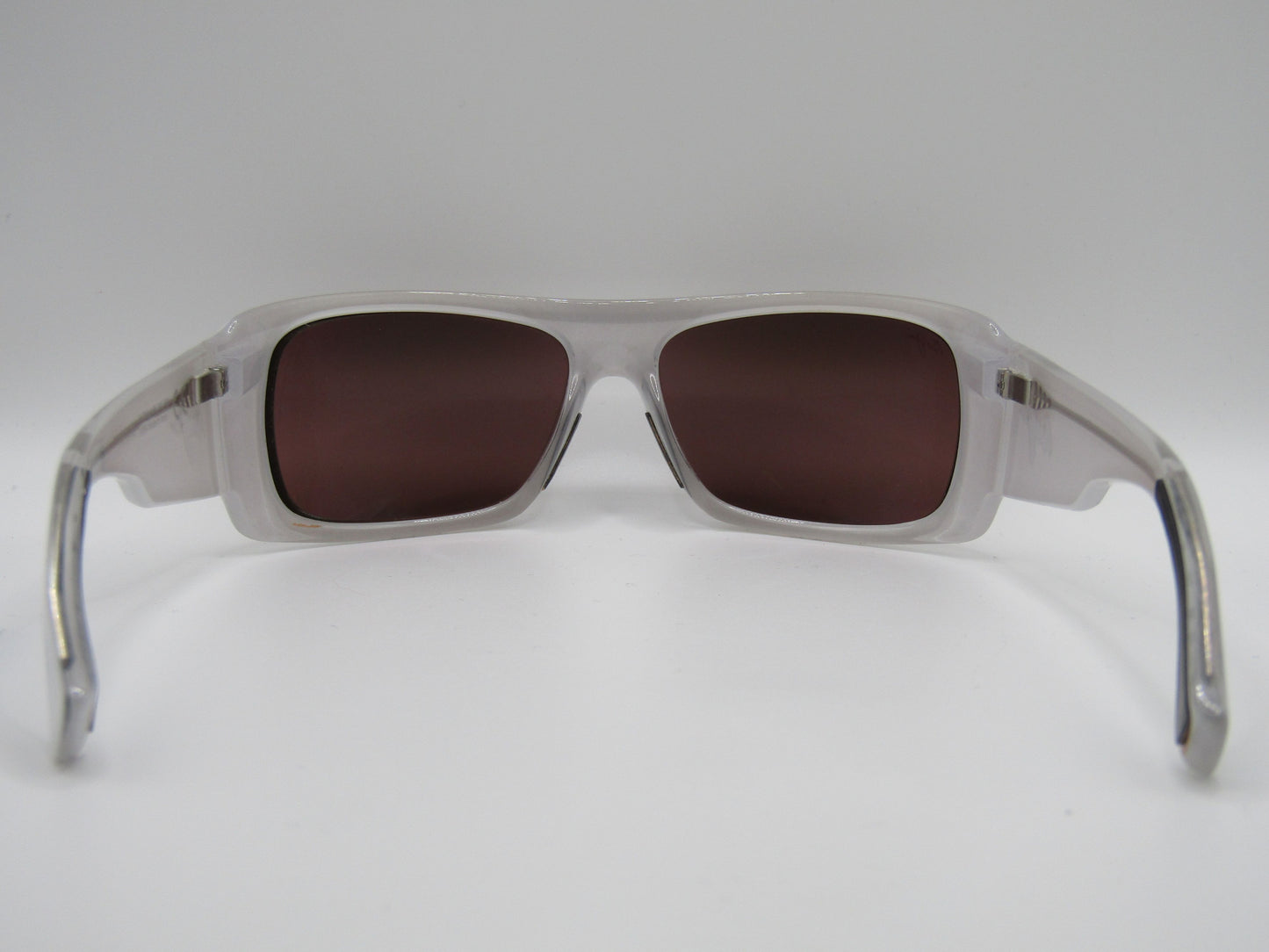 Maui Jim Five Caves White Sport Wrap Sunglasses Frame Made in Italy