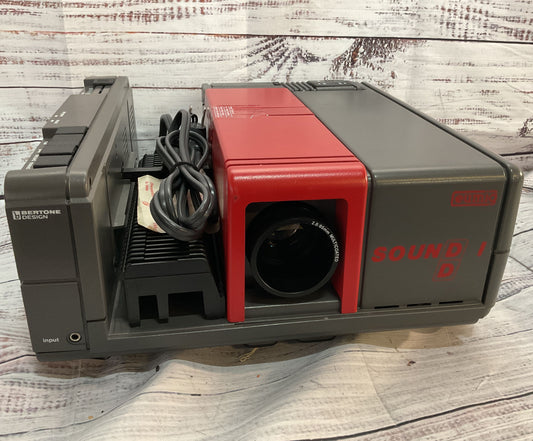 Eumig Vintage Sound1 Slide Cassette Projector Red