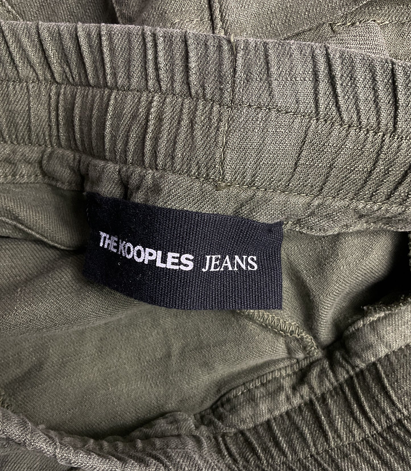 The Kooples Jeans Zip Pocket Pants Green 1