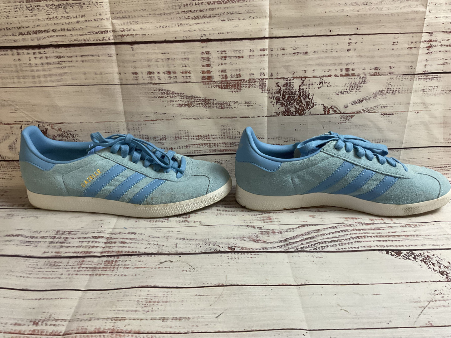 adidas Gazelle Blue Sneaker Athletic Shoe Men 8