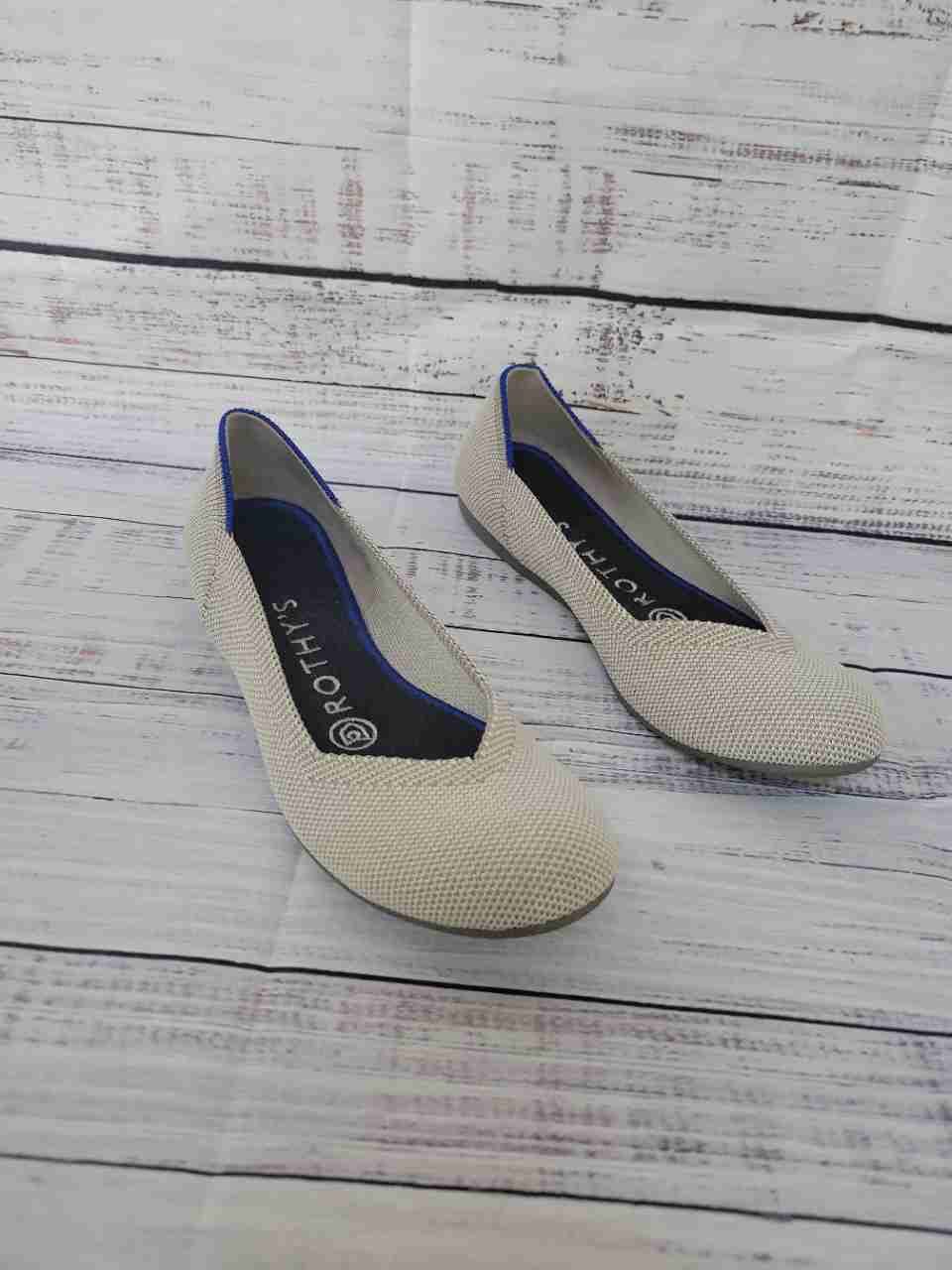 NWOB Women's Rothys Gray Slip-On Women Size 5