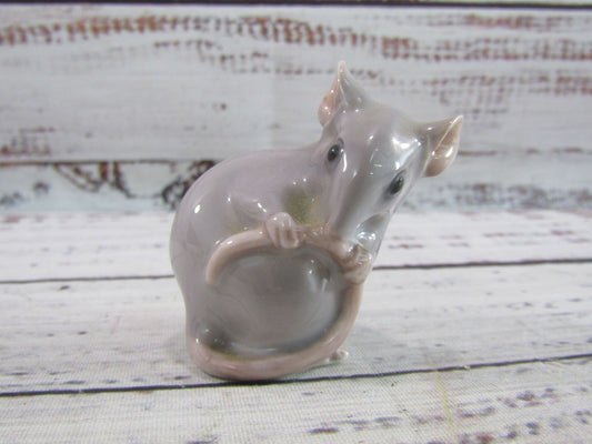 Bing & Grondahl Gray Mouse Porcelain Figurine 1801