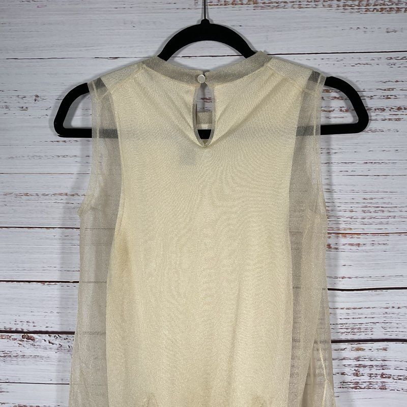 NWT J. Crew Collection Cream Layered Slip Mini Sweater Dress sz XXS MSRP $239