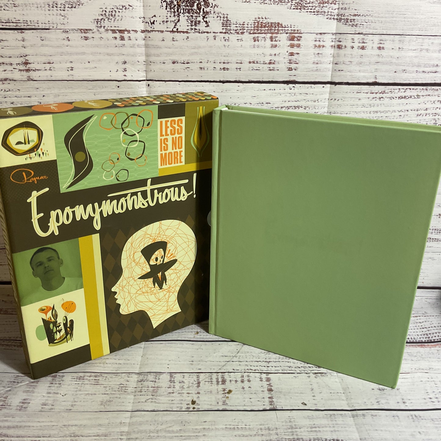 Signed RAGNAR Less Is No More EPONYMONSTROUS with Slipcase- GREAT CONDITION