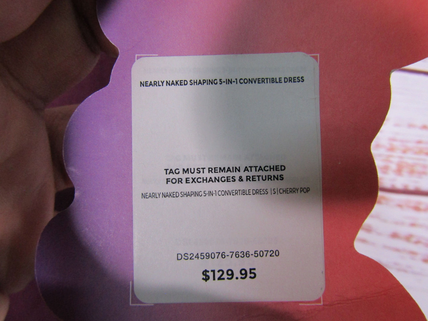 Fabletics Yitty Nearly Naked 5 in 1 Convertible Shaping Dress Size S