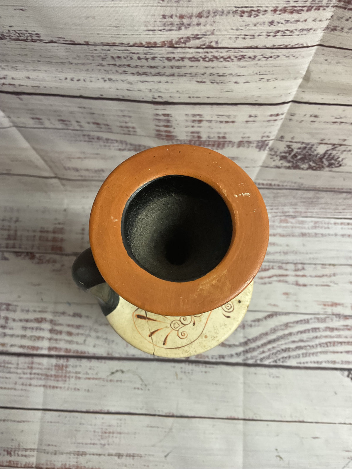 Hand Painted Ancient Greek Reproduction Pitcher Vase