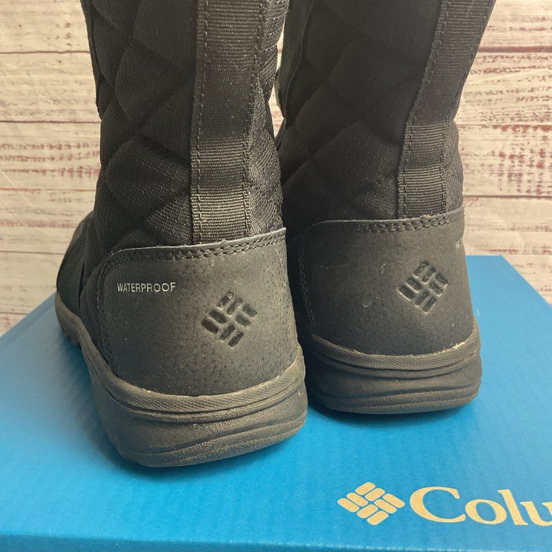 Columbia Ice Maiden II Black Women's Size 7 Snow Boots